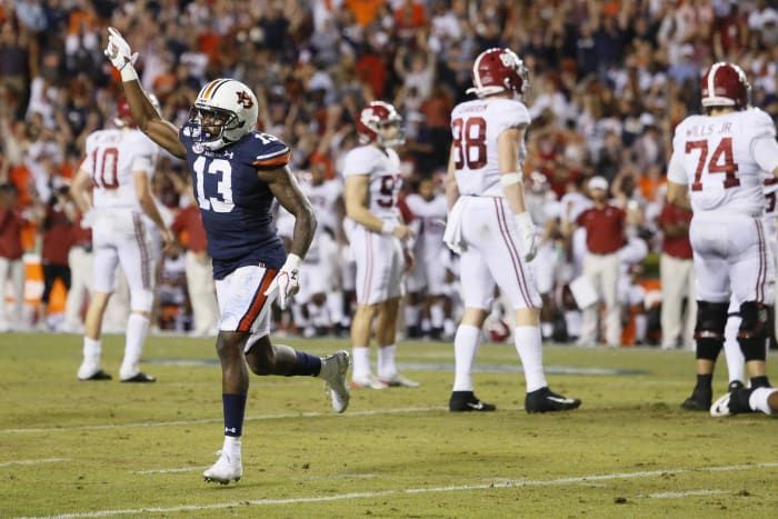 No. 16 Auburn 48, No. 5 Alabama 45, Nov. 30