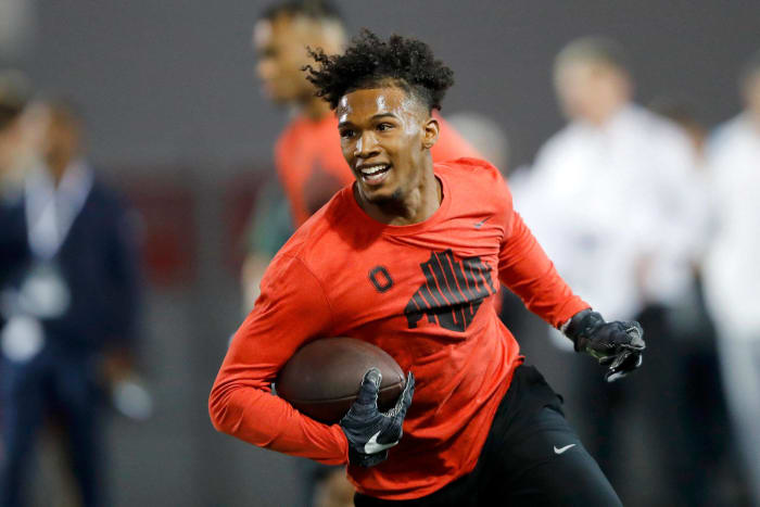 NFL first-round mock draft: Two QBs within the top-six 7 Atlanta Falcons: Garrett Wilson, WR, Ohio State