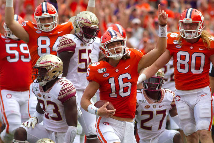 Oct. 12 - Clemson d. Florida State, 45-14