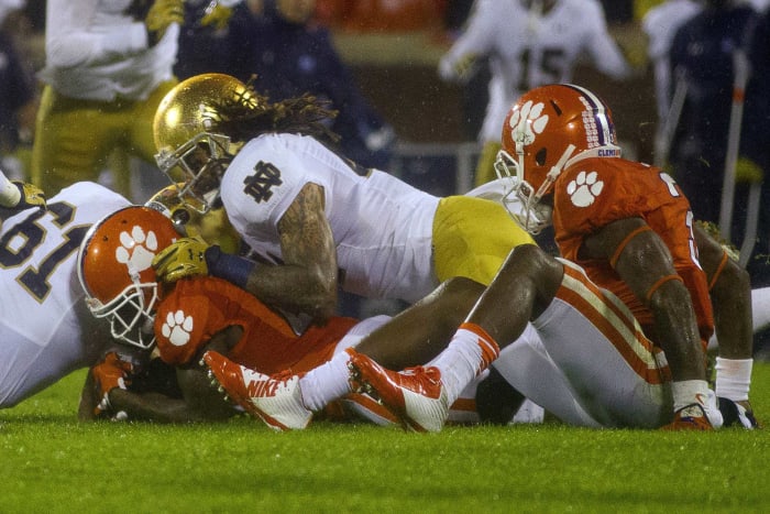 Cotton Bowl: Notre Dame (12-0) vs. Clemson (13-0), Dec. 29
