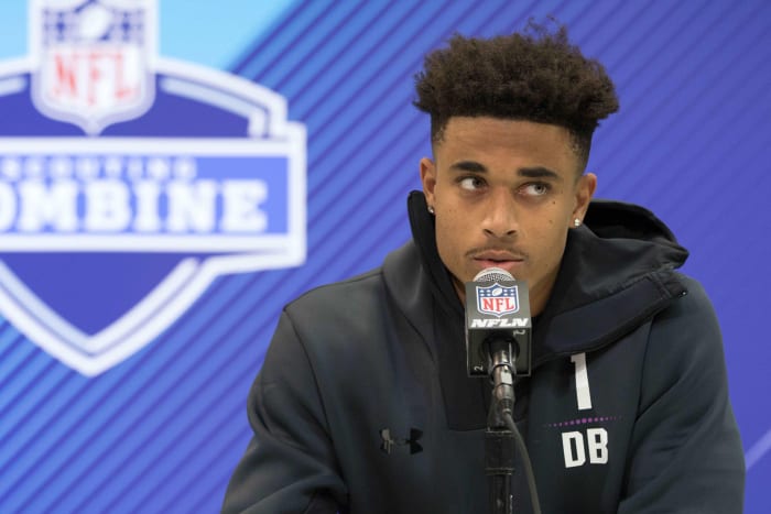 Indianapolis Colts (via Jets): Jaire Alexander, CB, Louisville