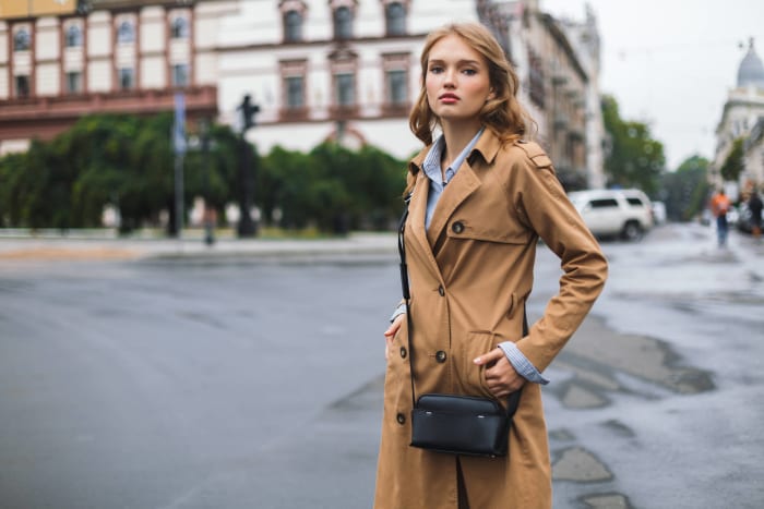 A trench coat