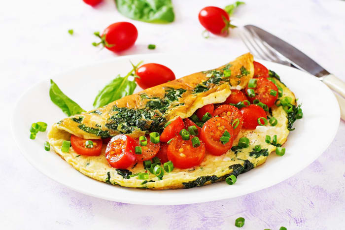 Vegetable omelet