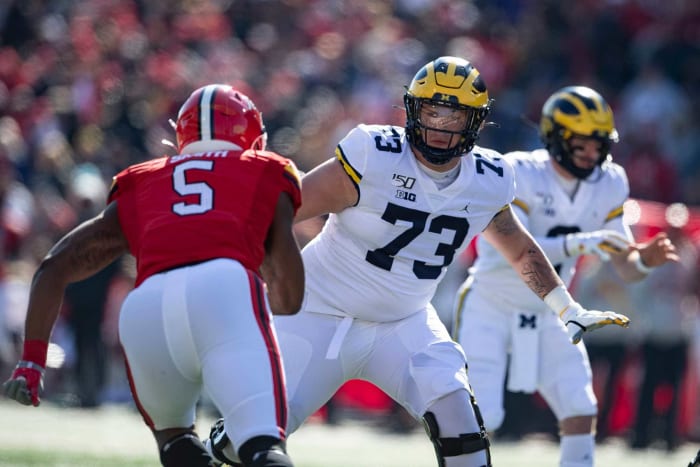 Pittsburgh Steelers: Jalen Mayfield, OT, Michigan