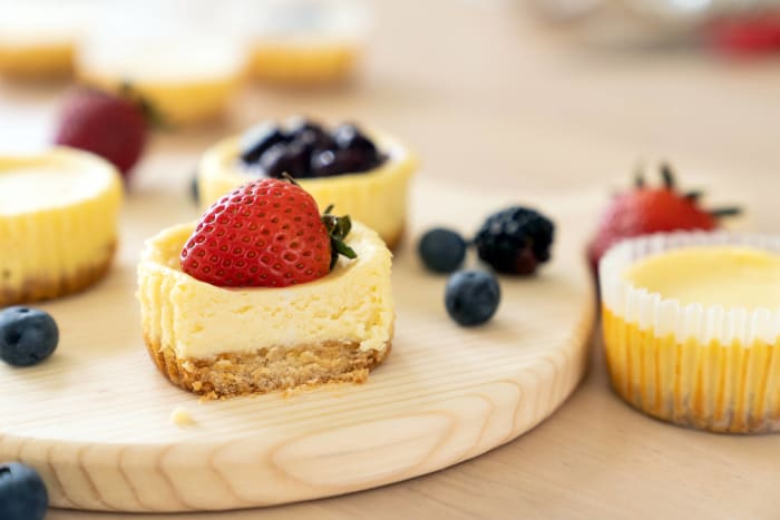 Mini cheesecakes