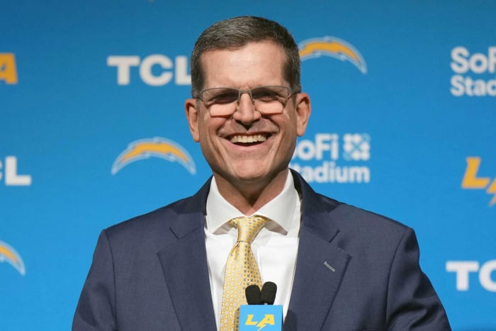 Los Angeles Chargers: Jim Harbaugh, HC