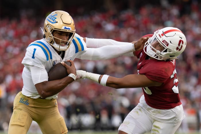 Arizona State (3-1, 1-0 in Pac-12) at No. 20 UCLA (3-1, 1-0 in Pac-12), 10:30 p.m., Saturday, FS1