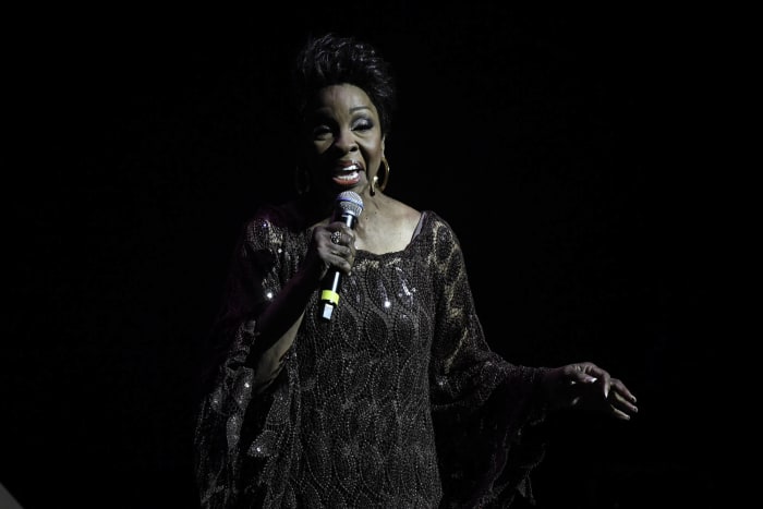 How long will it take Gladys Knight to sing the national anthem?