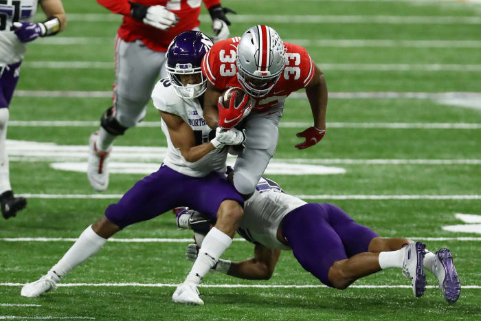 Detroit Lions (via Rams): Brandon Joseph, CB, Northwestern
