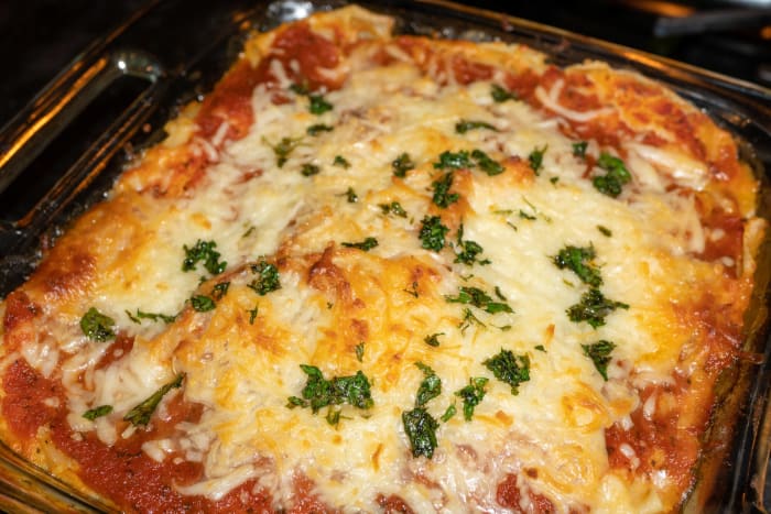 Spinach lasagna