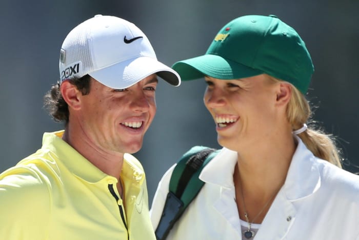 Rory McIlroy and Caroline Wozniacki