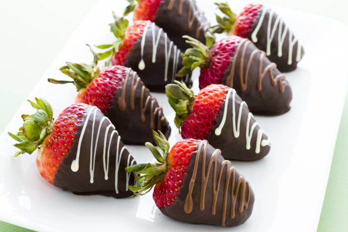 Chocolate-covered strawberries