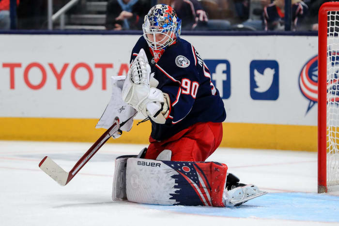Vezina Trophy (best goalie): Elvis Merzlikins, Columbus Blue Jackets