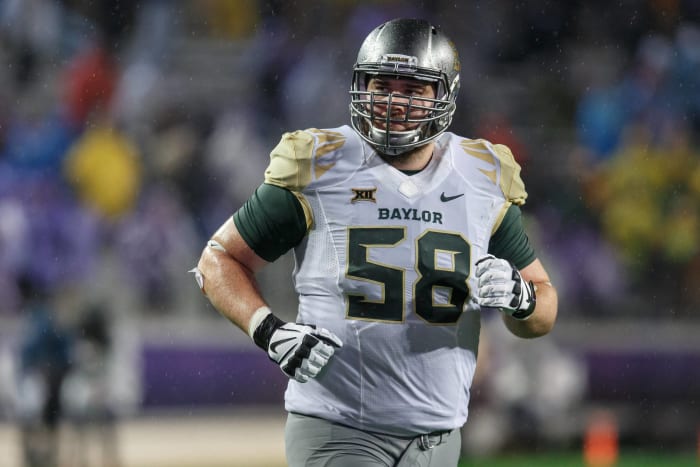 Offensive Line: Spencer Drango, Baylor (2012-15)