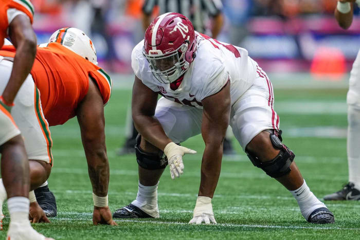 Green Bay Packers (via Jets): Javion Cohen, OG, Miami (FL)