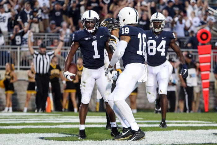 (13) Penn State (1-0) at Pittsburgh (1-0), 8 p.m., Saturday, ABC