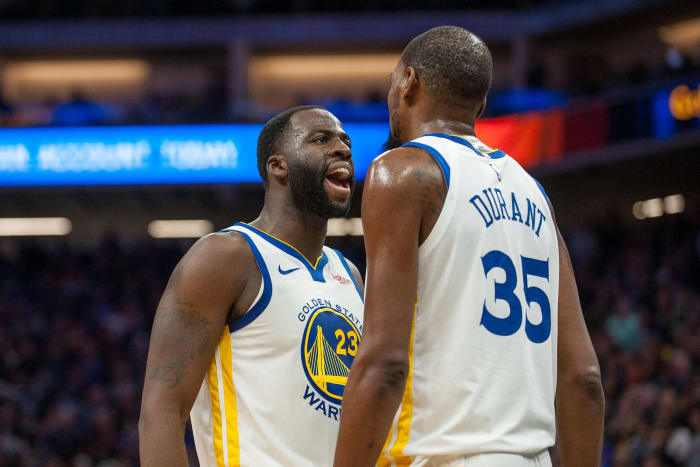 Kevin Durant vs. Draymond Green fight