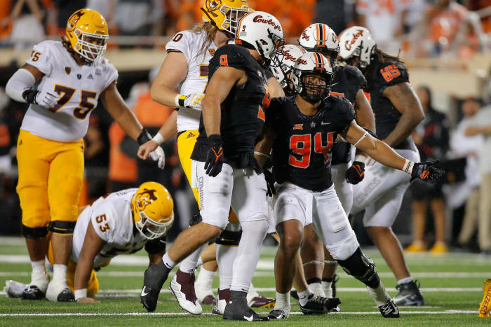 Arkansas-Pine Bluff (2-0) at No. 8 Oklahoma State (2-0), 7 p.m., Saturday, Big 12 Network/ESPN+