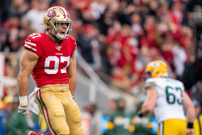 The greatest seasons by NFL defensive rookies 21 Nick Bosa, 2019