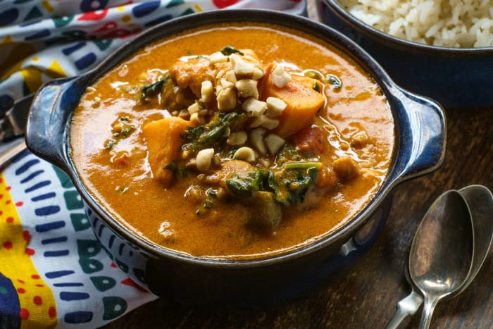 African peanut soup