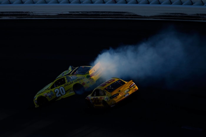 Matt Kenseth and Joey Logano