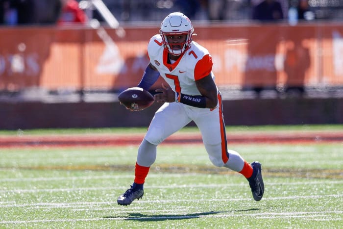 NFL first-round mock draft: Post Super Bowl version 10 Washington Commanders: Malik Willis, QB, Liberty