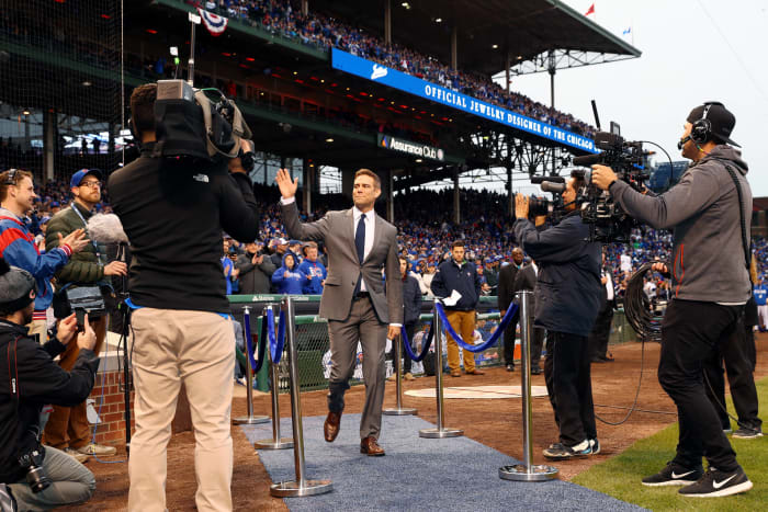 2017: Cubs president Theo Epstein after Fortune names him world’s greatest leader