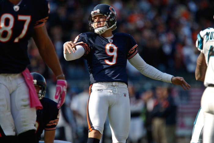 Chicago Bears: 58 yards; Robbie Gould (2013)