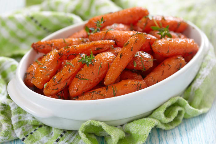 Glazed carrots