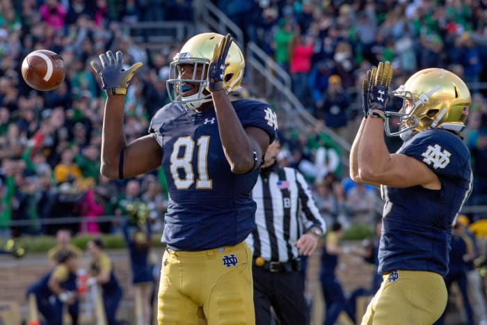 (3) Notre Dame (7-0) vs. Navy (2-5), at San Diego, Calif., 8 p.m., Saturday, CBS