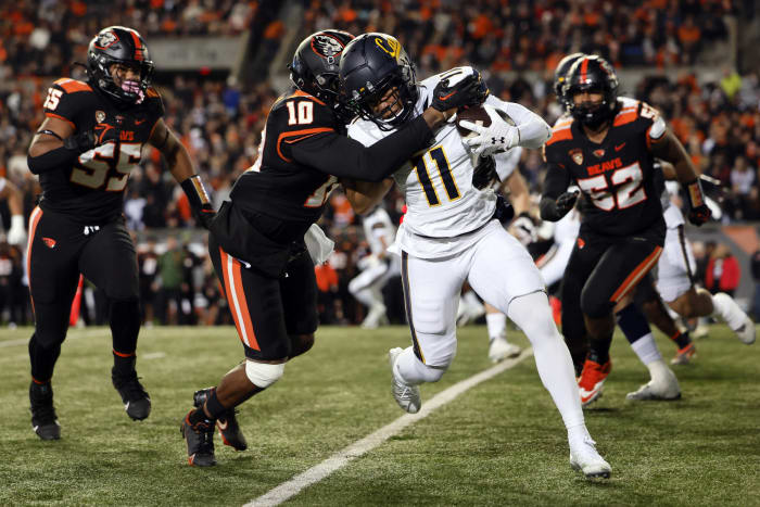 No. 23 Oregon State (7-3, 4-3 in Pac-12) at Arizona State (3-7, 2-5 in Pac-12), 2:15 p.m., Saturday, ESPN2
