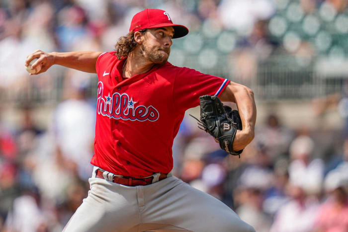 Aaron Nola Swinging Strike to Amed Rosario, 09/18/2018