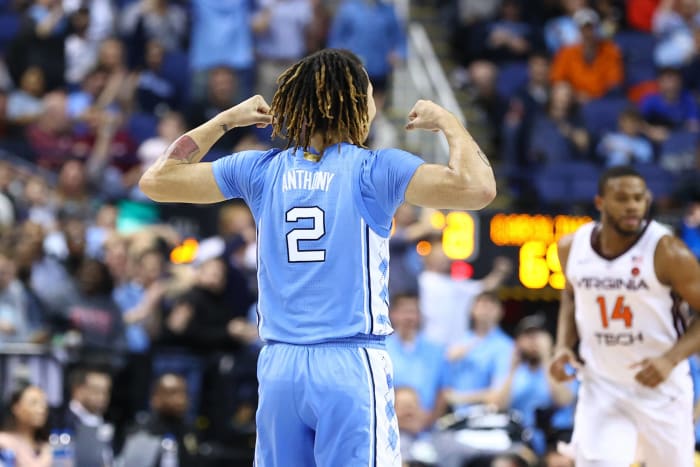 Milwaukee Bucks (via Pacers): Cole Anthony, PG, North Carolina