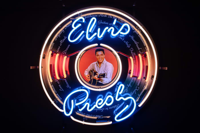 Elvis Prestley “Blue Suede Shoes”