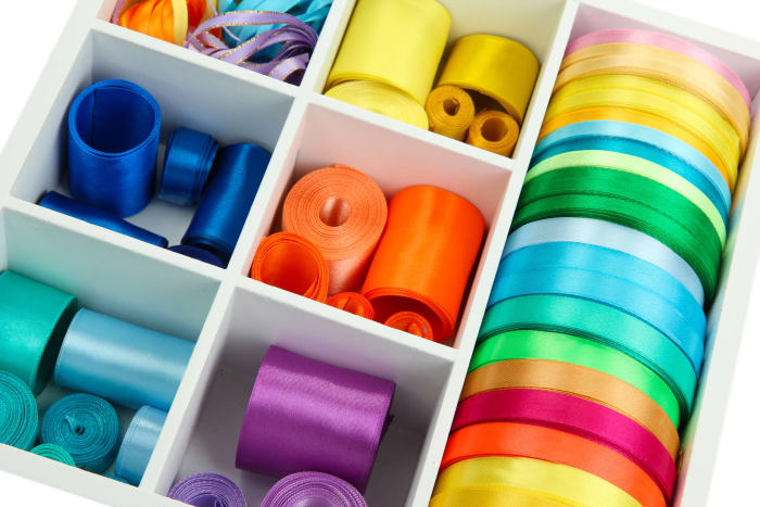 Use dividers to keep drawers neat