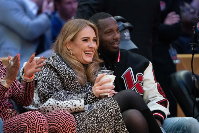 Adele and Rich Paul