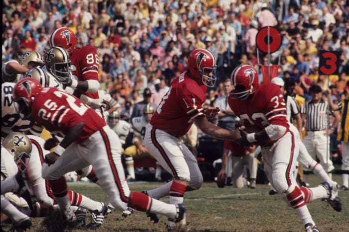1973: Falcons 62, Saints 7