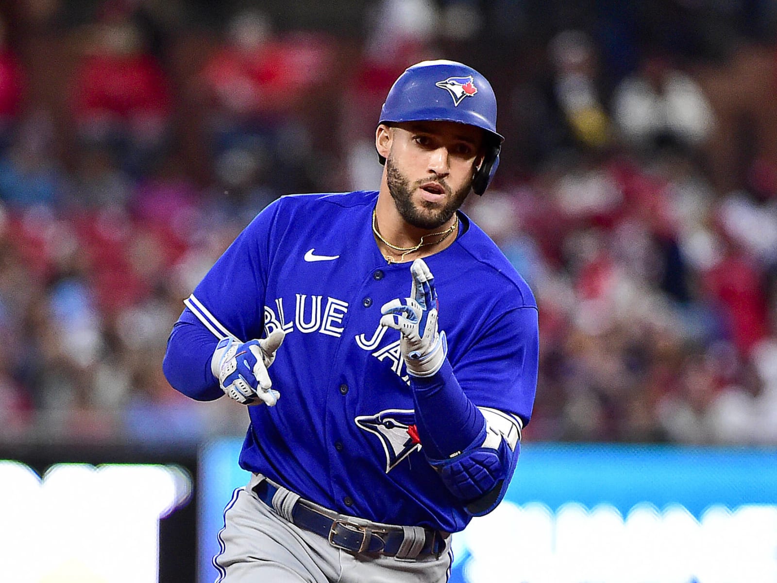 Polished George Springer shows his class before ever donning a Jays jersey  - The Globe and Mail