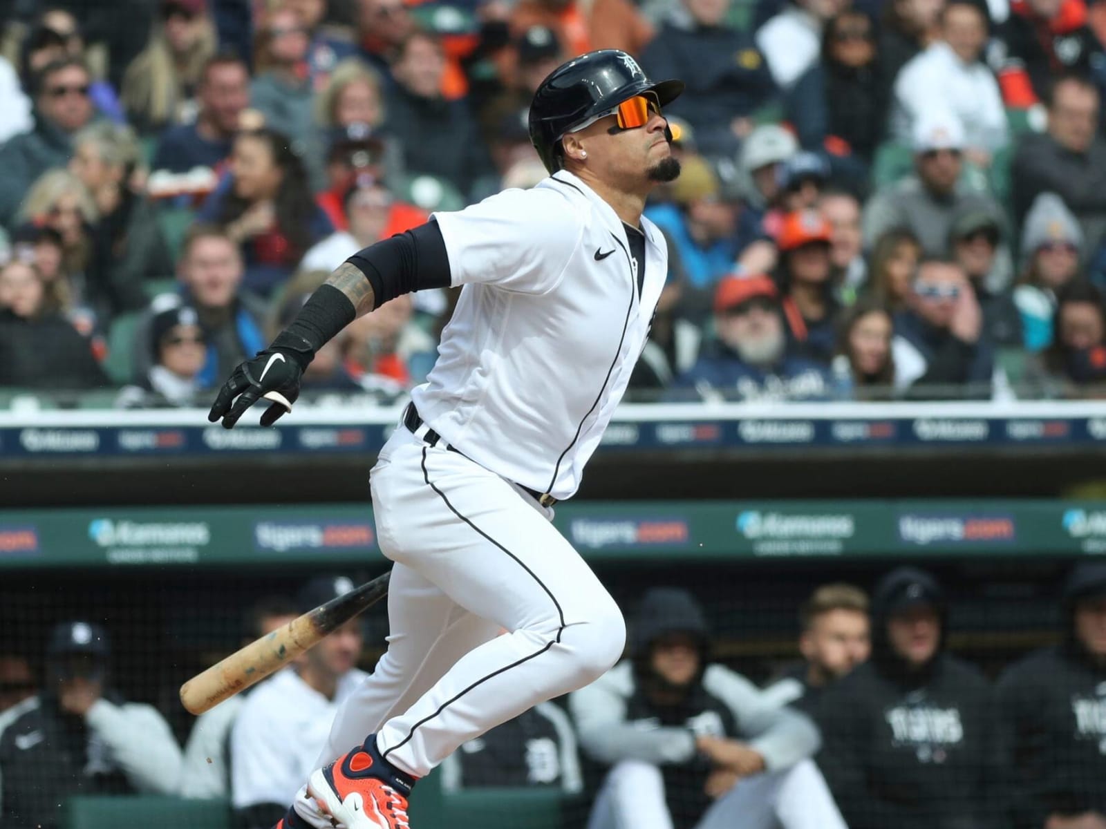 Javier Baez benched in middle of Detroit Tigers game after base