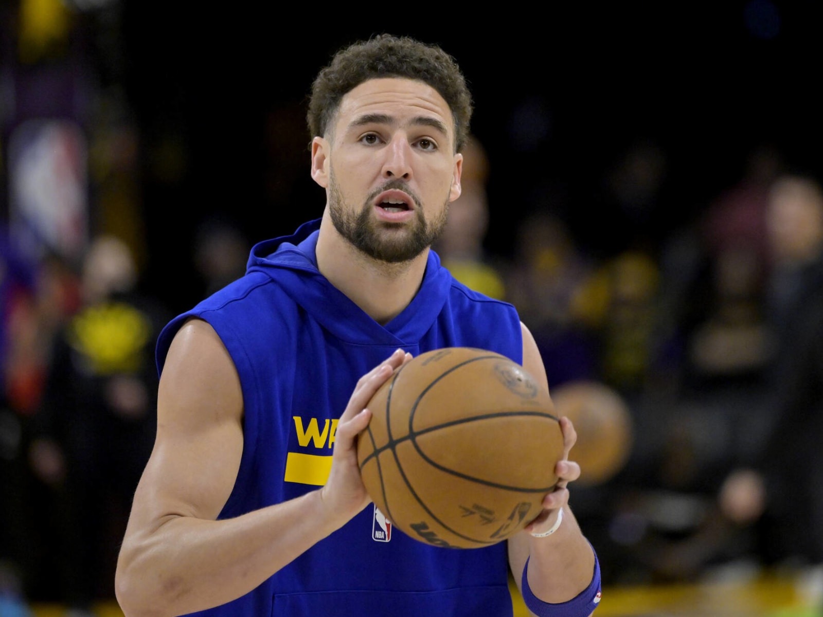 Signed klay thompson jersey shop
