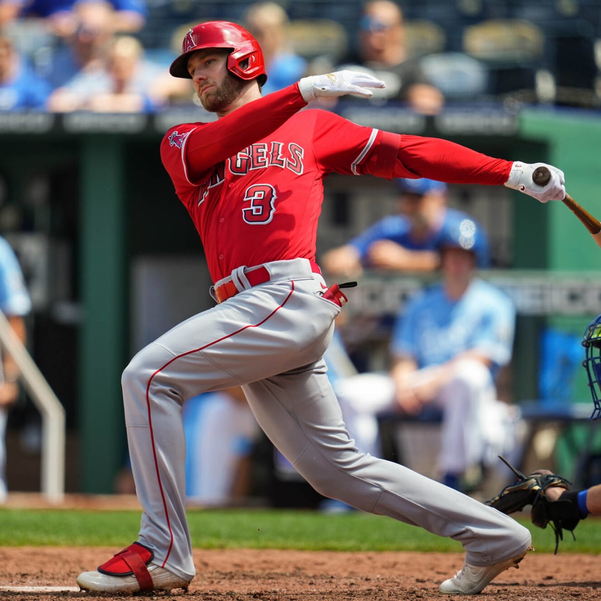 Angels' Taylor Ward homered during grandma's live interview