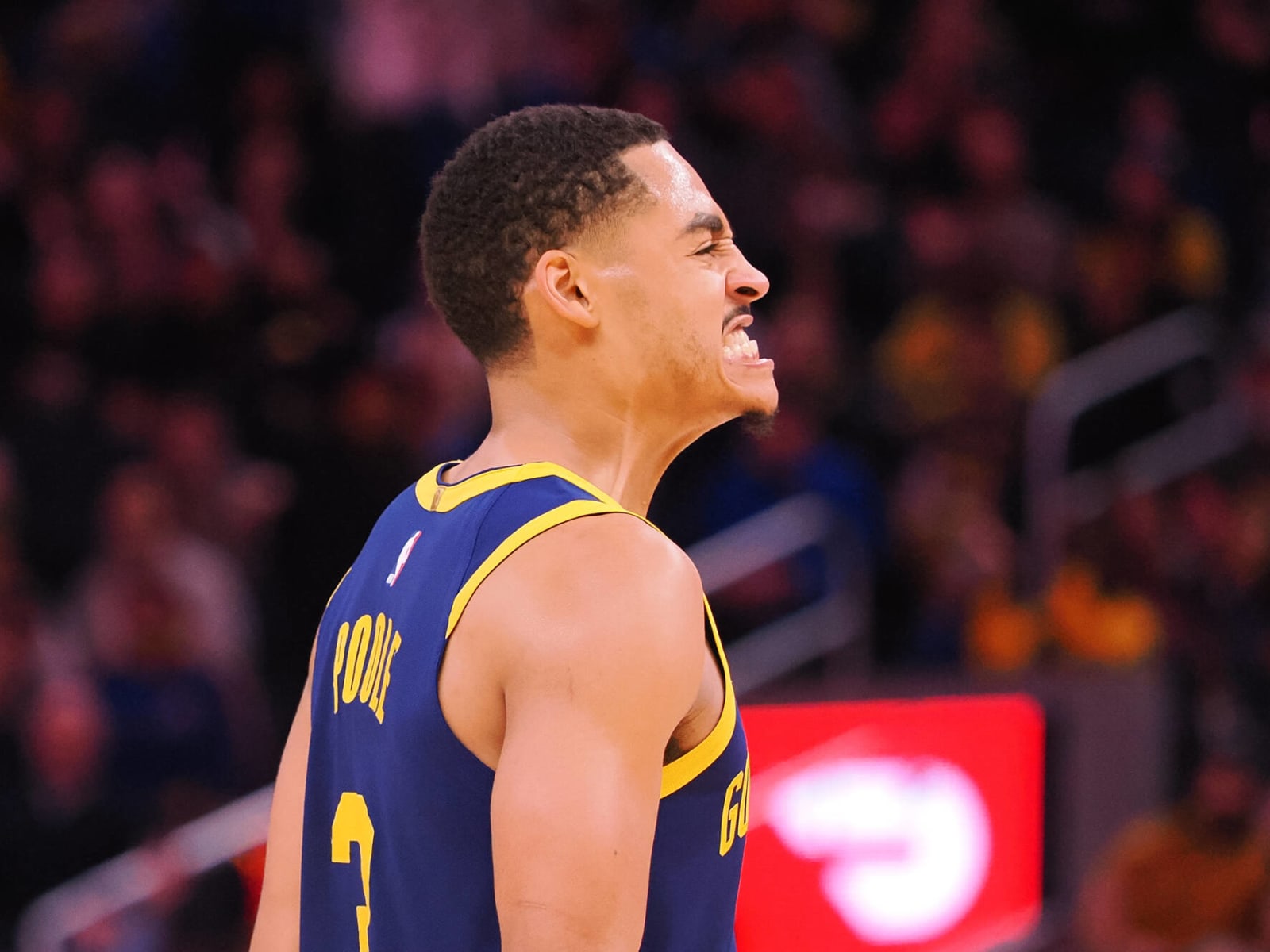 Jordan Poole's first look in Wizards jersey has NBA fans thrilled: “His  villain origin story begins”