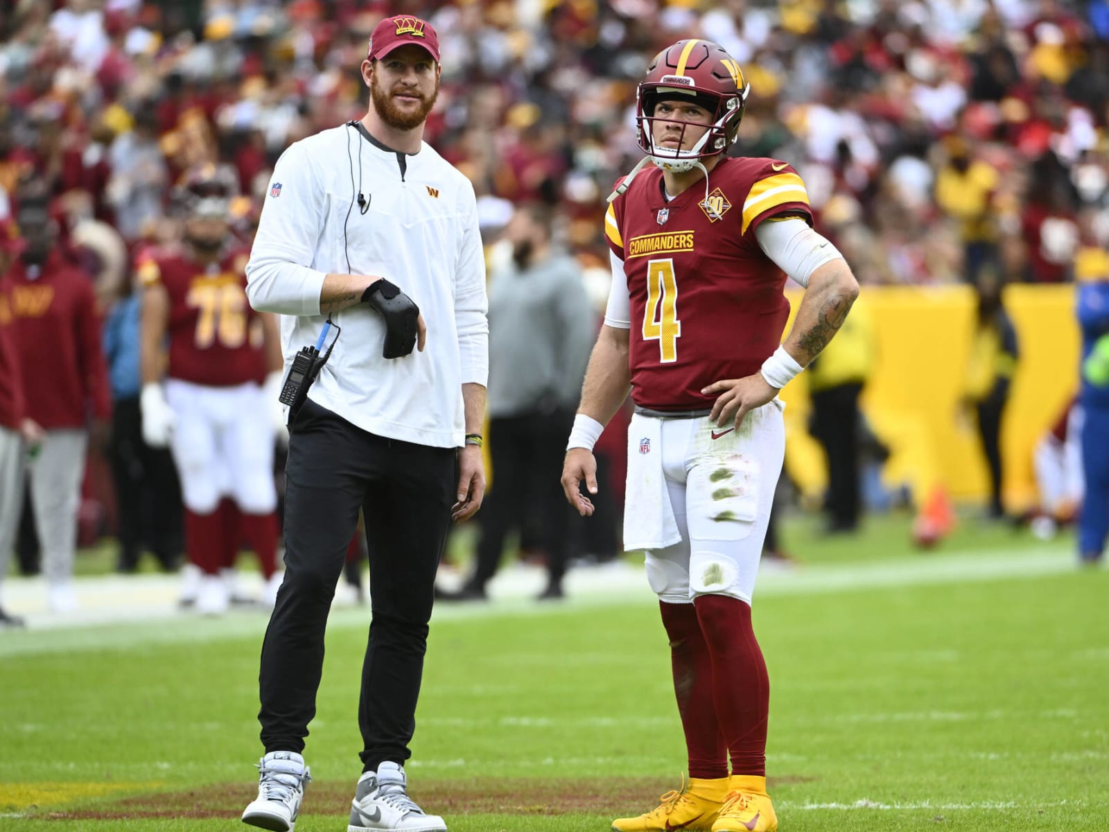 Heinicke set to resume starting QB role with Wentz sidelined