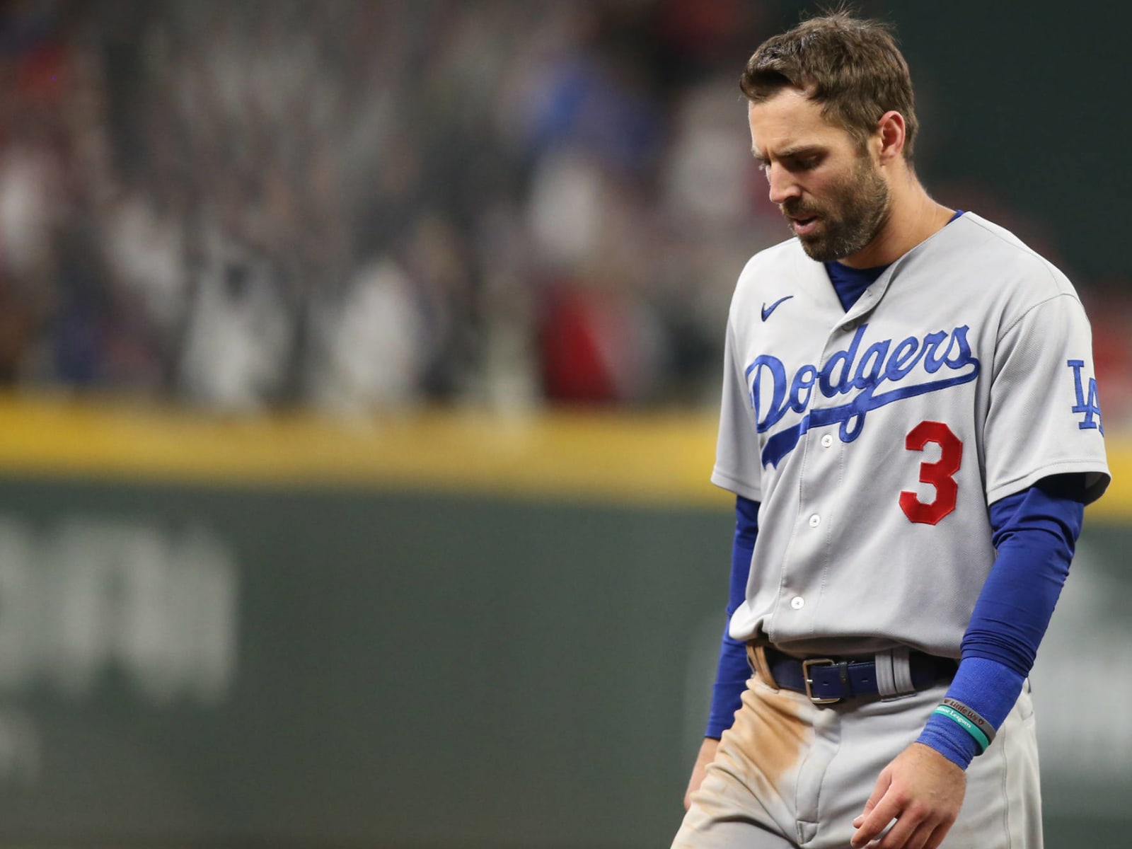 Dodgers' Chris Taylor says crucial baserunning error was 'bad read