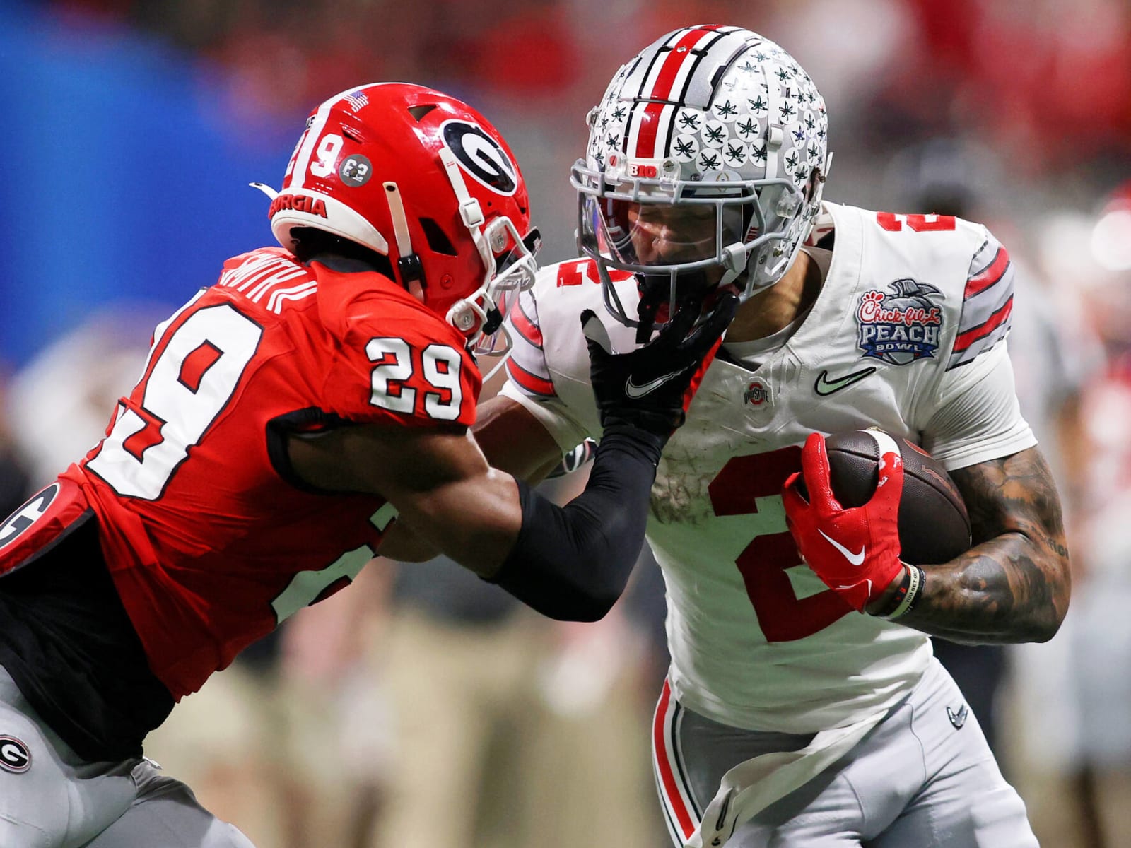 2024 Super Bowl rosters Which college football team has most players?