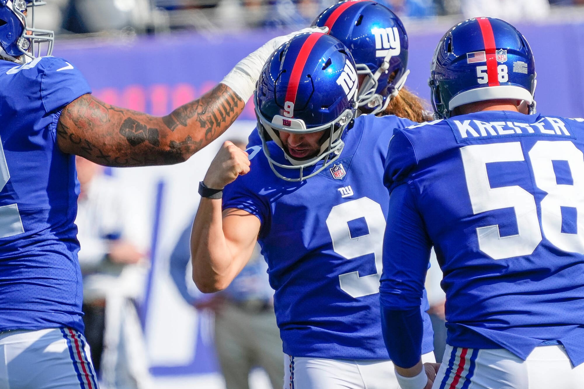 Gano a key presence in Giants-Panthers series
