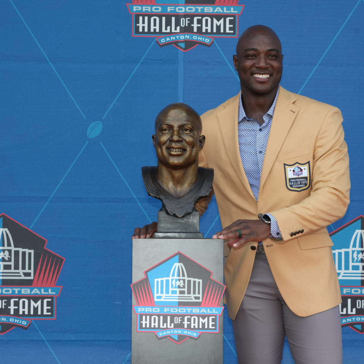 Pro Football Hall of Fame - Now on display in Canton: Carolina