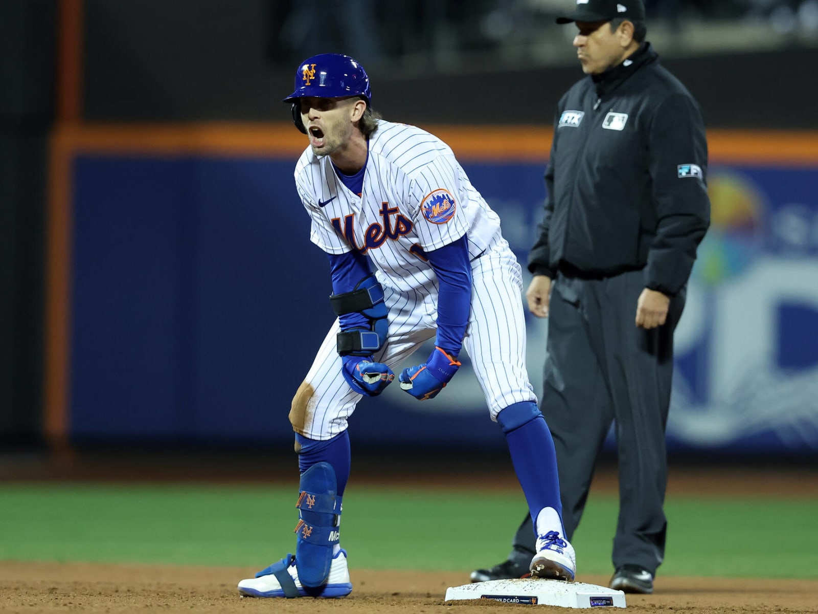 This is a 2023 photo of Jeff McNeil of the New York Mets baseball team.  This image reflects the Mets active roster as of Thursday, Feb. 23, 2023,  when this image was