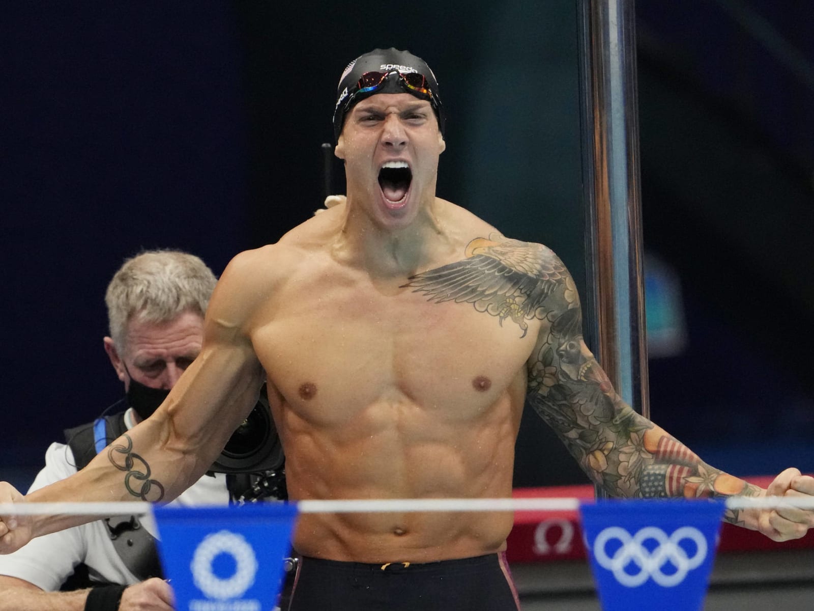 Watch Caeleb Dressel goes viral for crazy vertical jump Yardbarker
