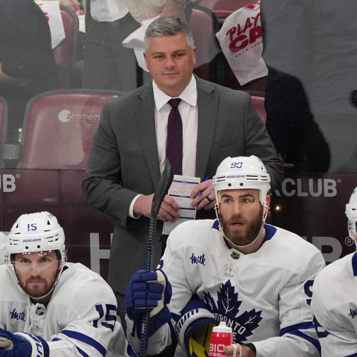 Rangers receive permission to talk to Maple Leafs assistant coach Carbery